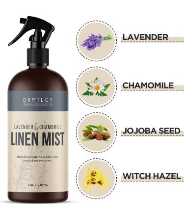 DRMTLGY Natural Green Tea Linen Spray - Essential Oil Pillow Mist for Relaxation and Sleep - Buy Online on GoSupps.com