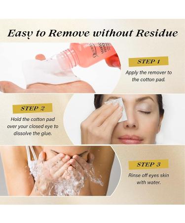 QUEWEL 10ml Black Cluster Lash Glue for DIY Lash Extensions - Long-Lasting & Irritation-Free - Buy Online on GoSupps.com