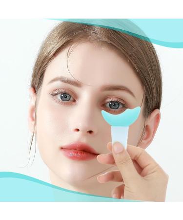 2 Pieces Eyeliner Stencils Mascara Eyelash Shield Applicator Guard Tool Silicone Eyeliner Aid Wing Tips Reusable Eyeshadow Applicators Plate Shadow Guide Template for Women's Eye Makeup (2 Colors) - Buy Online on GoSupps.com