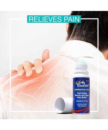 Ay Bendito Roll-on Cooling Pain Reliever Gel for Muscle Joint and Back Pain. Fast Acting and Long Lasting - 12 Pack - Buy Online on GoSupps.com