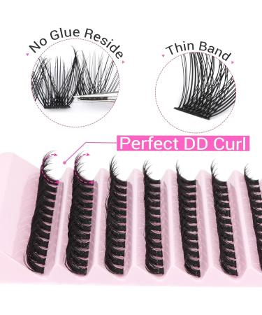 Riya Lash Clusters 120Pcs DIY Eyelash Extenisons Natural Look Wispy Clusters Lashes 8-16MM D Curl Individual Lashes DIY at Home Wispy Fluffy Lash Extensions Reusable Individuals DIY at Home (03) RY-03 - Buy Online on GoSupps.com
