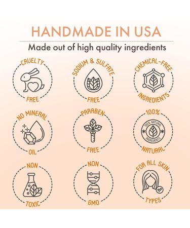 Persimmon Body Wash for Body Odor Control with Japanese Persimmon & Green Tea Extract - Skin Brightening, Hyperpigmentation, Dark Underarms - Deodorizing Soap for Nonenal Odor Elimination - Buy Online on GoSupps.com