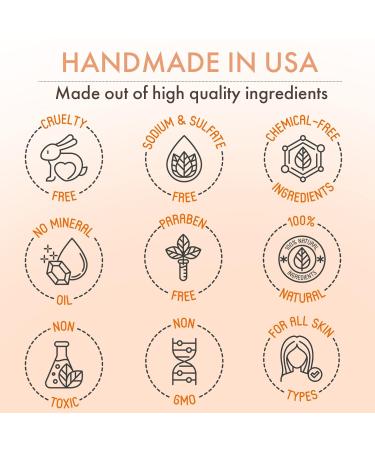 Persimmon Soap Bar for Body Odor Control | Natural Deodorant with Green Tea Extract - Brightens Skin & Eliminates Nonenal Odor for Men & Women - Buy Online on GoSupps.com