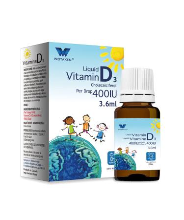 WOTAXEN Liquid Vitamin D3 400IU 3.6ml