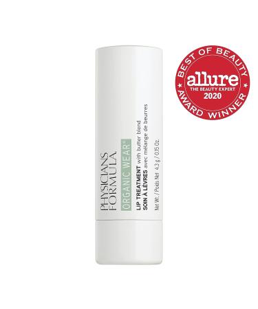Physicians Formula Organic Wear Lip Balm - All Natural Lip Treatment, Dermatologist Tested - Buy Online on GoSupps.com