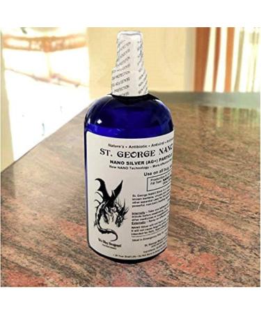 St. George Nano Silver 68 PPM Liquid Immune Support Supplement - 16 oz. | Gluten Free & Probiotic Friendly - Buy Online on GoSupps.com