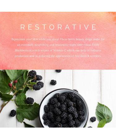 Pacific Facial Beauty Drops - Blackberry Restorative Night 1oz | Luxurious Skincare for Radiant Skin - Buy Online on GoSupps.com