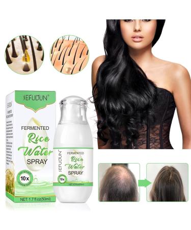 Rice Water for Hair Growth | Rosemary Oil Serum & Spray | Biotin & Caffeine Hair Loss Treatment for Women & Men - Buy Online on GoSupps.com