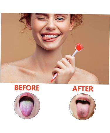 CliSpeed 2ST Tongue Cleaning Brush - Reusable Stainless Steel Oral Care for Fresh Breath Blue 19.5x3x0.6cm - Buy Online on GoSupps.com