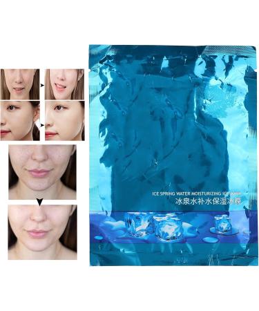 Qukaim Hydrating Face Sheet Mask Cooling Facial Mask 30g Hydrating Moisturizing Oil-Control Sheet Mask for Face Skin Care - Buy Online on GoSupps.com