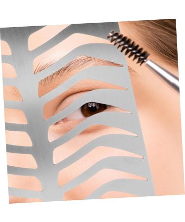 Mipcase Brow Mold Eyebrow Template Mold Eyebrow Practice Stencil Eyebrow Shaping Stencil Make up Lip Makeup - Buy Online on GoSupps.com