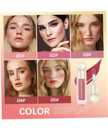 PLAFOPE 5pcs Blush Creme Makeup Face Creamy Eyeshadow Sheer Flush Makeup Supplies Eye Shadow Pigment Pigment - Buy Online on GoSupps.com