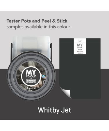 Johnstone's Colour Luxurious Durable Matt Paint - Whitby Jet 2.5L - Buy Online on GoSupps.com