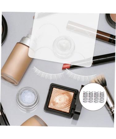 3 Pairs false lashes fake eyelashes false lash extensions cosmetic lashes cluster lashes false eyelashes fake lashes cosplay lashes lash clusters white chemical fiber curly extend - Buy Online on GoSupps.com