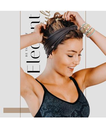 Boho Dual-Use Hair Ties 20 Pcs for Thick Hair - No Damage, No Crease - Adorable Design - Buy Online on GoSupps.com