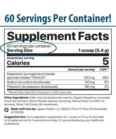 Jigsaw Health Bundle | Adrenal Cocktail 60 Servings (Jar) and MagSoothe (Raspberry Lemonade) 60 Servings (Jar) - Buy Online on GoSupps.com