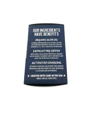 Vegan Cruelty-Free Bar Soap Gift Set - 3 Organic Coffee Soaps with Olive Oil | Made in USA - Buy Online on GoSupps.com