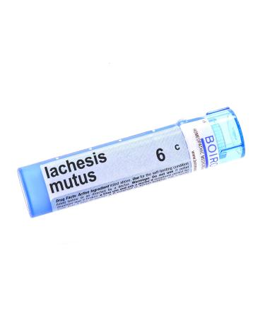 Lachesis Mutus 6C - Homeopathic Medicine for Hot Flashes (80 Pellets)