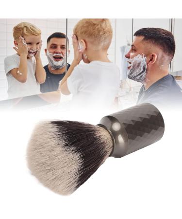 Premium Men's Ergonomic Shaving Brush | Fine Synthetic Hair for Comfortable Shaving & Effective Cleaning - Buy Online on GoSupps.com