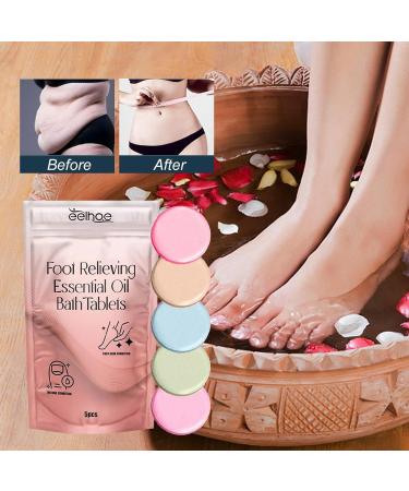 Foot Bath Essential Oil | Natural Herbal Care for Toenails Dead Skin & Relaxation | Effective Foot Care Products - Buy Online on GoSupps.com
