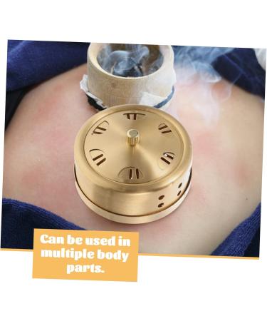 Lalafina Smoke-Free Moxibustion Box - Metal Container Holder for Mox Guns & Clips | Portable Moxa Burner with Adjustable Copper Bracket - Buy Online on GoSupps.com