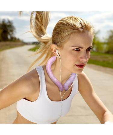 Cooling Neck Wraps Tube Wearable Ice Neck Wraps Cooling Tube - Outdoor Chill Tubes for Neck Heat Cool Down for Cycling Beach Camping Running Traveling Rowces M Code Gradient Powder - Buy Online on GoSupps.com