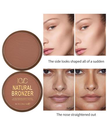 Bronze Brighten Bronzer Powder - Natural Contour & Sun-Kissed Glow | 0.56 Fl. Oz - International Shipping Available - Buy Online on GoSupps.com