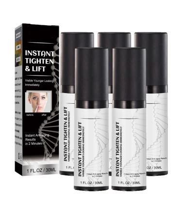 Orgrul Instant Face Lift Cream Facial Firming & Facelift Loose Skin Instant Lift Face Firming Smooth Fine Lines & Anti-Wrinkle Cream (5 Pcs 30ml)