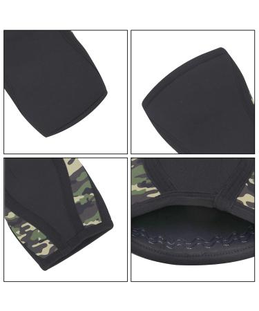 Buy ANKOMINA 7mm Neoprene Compression Knee Pads for Weightlifting | Camouflage Support Braces for Men & Women | Enhanced Training Performance - Buy Online on GoSupps.com
