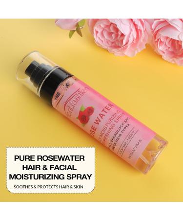 Moisturizing Refreshing Spray for Locs - Rose Water and Peppermint Hair Scalp Moisturizer Natural Loc Care and Maintenance (Rose 3.4 Fl oz) Rose 1.13 Fl Oz (Pack of 3) - Buy Online on GoSupps.com