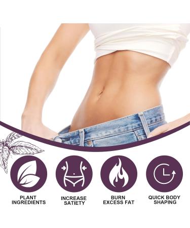 rabuu Slimming & Firming Drops Natural Body Contour Supplement For Abdomen Thighs & Arms Boost Your Metabolism & Curves Safely - Buy Online on GoSupps.com