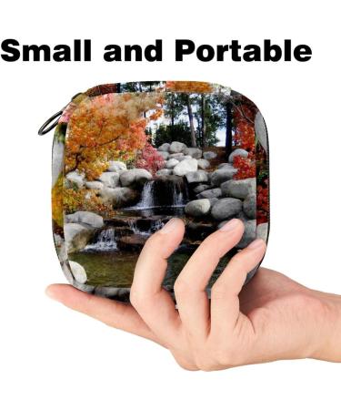 Garden Nature Sanitary Napkin Storage Bag - Portable Period Bag for Women & Teens | Menstrual Cup & Breastfeeding Pillow Holder - Buy Online on GoSupps.com