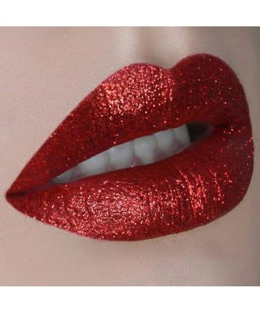 LA Splash Metallic Red Eyeshadow Powder - Crystallized Glitter for Carnival, Masquerade, Party, Holiday - Buy Online on GoSupps.com