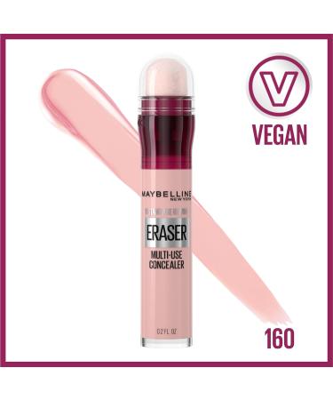 Maybelline New York Instant Age Rewind Eraser Dark Circles Treatment Concealer Brightener 160 0.2-fluid Ounce & New York Matte + Poreless Pressed Face Powder Makeup Translucent 8.5 Grams 160 + Face Powder - Buy Online on GoSupps.com