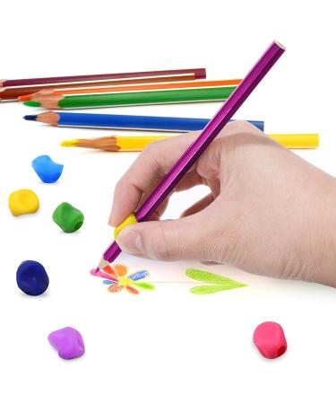 NUOBESTY 10pcs Ergonomic Writing Aid Universal Handwriting Corrector Grip for Children Writing Aid - Buy Online on GoSupps.com