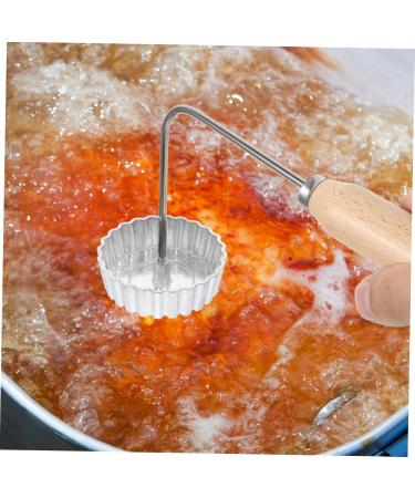 PRETYZOOM Oil Pier Mold Non Stick Fry Pan Griddle Kitchen Frying Moulds Dough Fried Mold Stamp Shrimp Cakes 6.8X6.8X2CM Silver - Buy Online on GoSupps.com