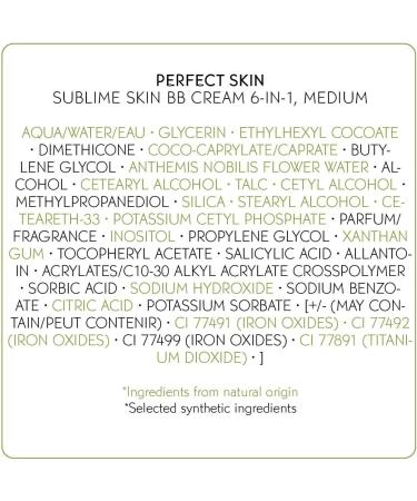 Yves Rocher BB Cream Sublime Complexion Medium Shade 50ml - Brand New Sealed - Buy Online on GoSupps.com