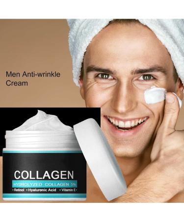 Skin Tightening Mens Cream Anti Aging Face Cream Men Collagen Mens Anti-Wrinkle Cream Skin Tightening Face Cream for Hydration Anti-aging Cream for Men Anti Wrinkle Cream for Men 1PC - Buy Online on GoSupps.com