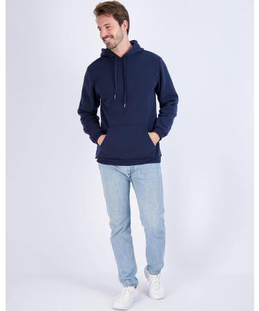 3 Pack Men's Plush Fleece Pullover Hoodie - Long Sleeve Hooded Sweatshirt with Kangaroo Pockets - Big & Tall Sizes Available - Buy Online on GoSupps.com