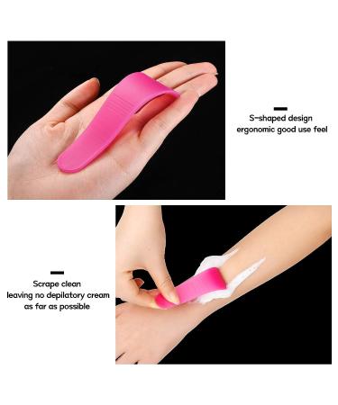 50-Piece Rose Red Hair Wax Cleansing Spatulas - Makeup Sticks for Hair Waxing Removal - Buy Online on GoSupps.com