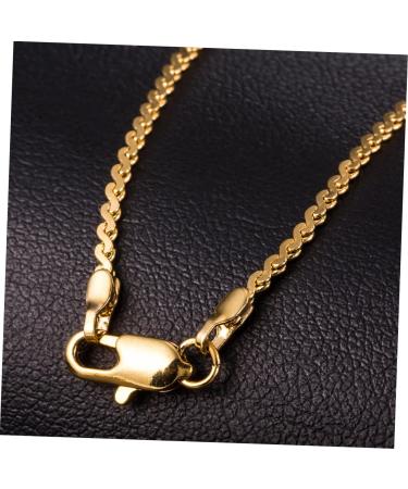 COLLBATH Necklace for Men Stainless Steel Chain Necklace Men's Jewelry Silver Chain Miss - Buy Online on GoSupps.com