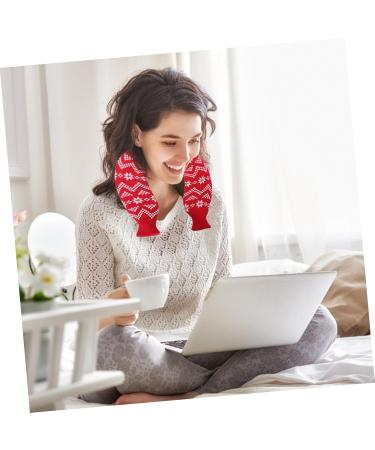 Minkissy U-Shaped Winter Handwarmer & Heating Pillow | Perfect Christmas Gift | 36.5x31.5cm Thermal Pocket for Office & Home - Buy Online on GoSupps.com