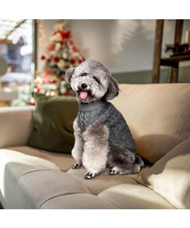 FWLWTWSS Winter Dog Sweater - Cozy Knitting for Small & Medium Dogs & Cats | X-Large Twist Style Soft Dog Clothing - Buy Online on GoSupps.com