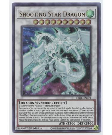 Shooting Star Dragon - BROL-EN071 - Ultra Rare - 1st Edition