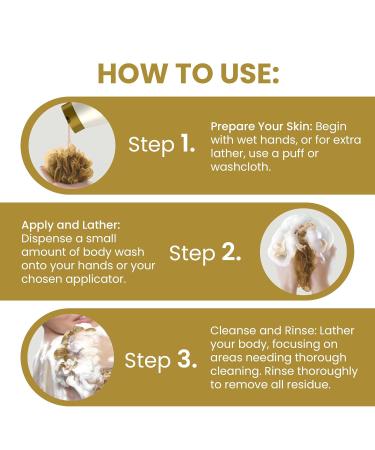 Biocare Youthful Glow Body Wash - Cocoa & Shea Butter Intensive Moisture 16.5 oz | Nourished Soft Skin - Buy Online on GoSupps.com