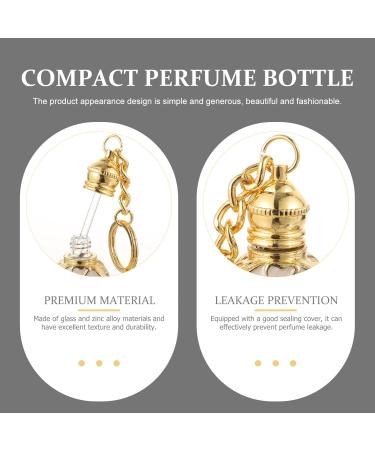 COHEALI Perfume Sample Bottle Mini Fragrance Bottle Glass Perfume Bottle Essential Oil Storage Bottle for Travel(Assorted Color) - Buy Online on GoSupps.com