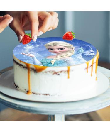Edible Cake Toppers - Custom Photo Tortendeko 20cm Fondant Paper Decorations for Cakes - Buy Online on GoSupps.com