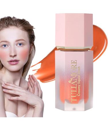 Cream | Waterproof Super Dewy Liquid Stick - Natural Long-Wearing Liquid Cheek Smudge-Proof Look for Women's Eyes Cheek Lips Makeup Fanelod 06# - Buy Online on GoSupps.com