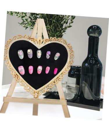 1pc Nail Display Board Nail Tips Display Board Practice Manicure Holder Fingernail Nail Art Showing Board Nail Design Board Nail Color Display Board Template The Sign Wooden Work 26x18cm Assorted colours - Buy Online on GoSupps.com