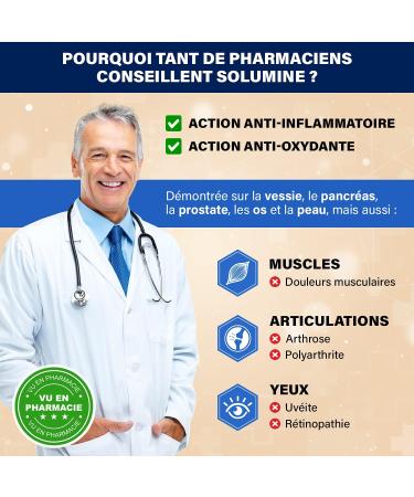 Turmeric Organic Assimilation x342 - TurmiPure Patented Anti-Inflammatory Anti-Pain Curcumin - 60 Vegetable Capsules (2 Months) Made in France - Buy Online on GoSupps.com